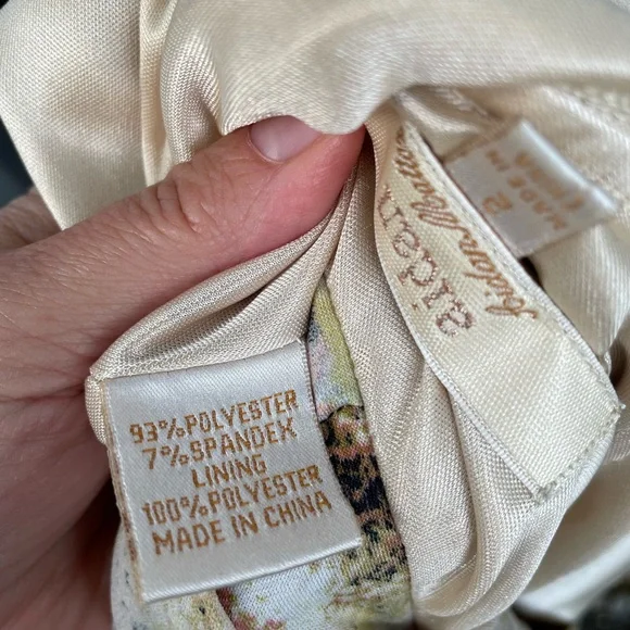 Aidan Mattox Wrap Front dress, size 2 - Picture 9 of 9